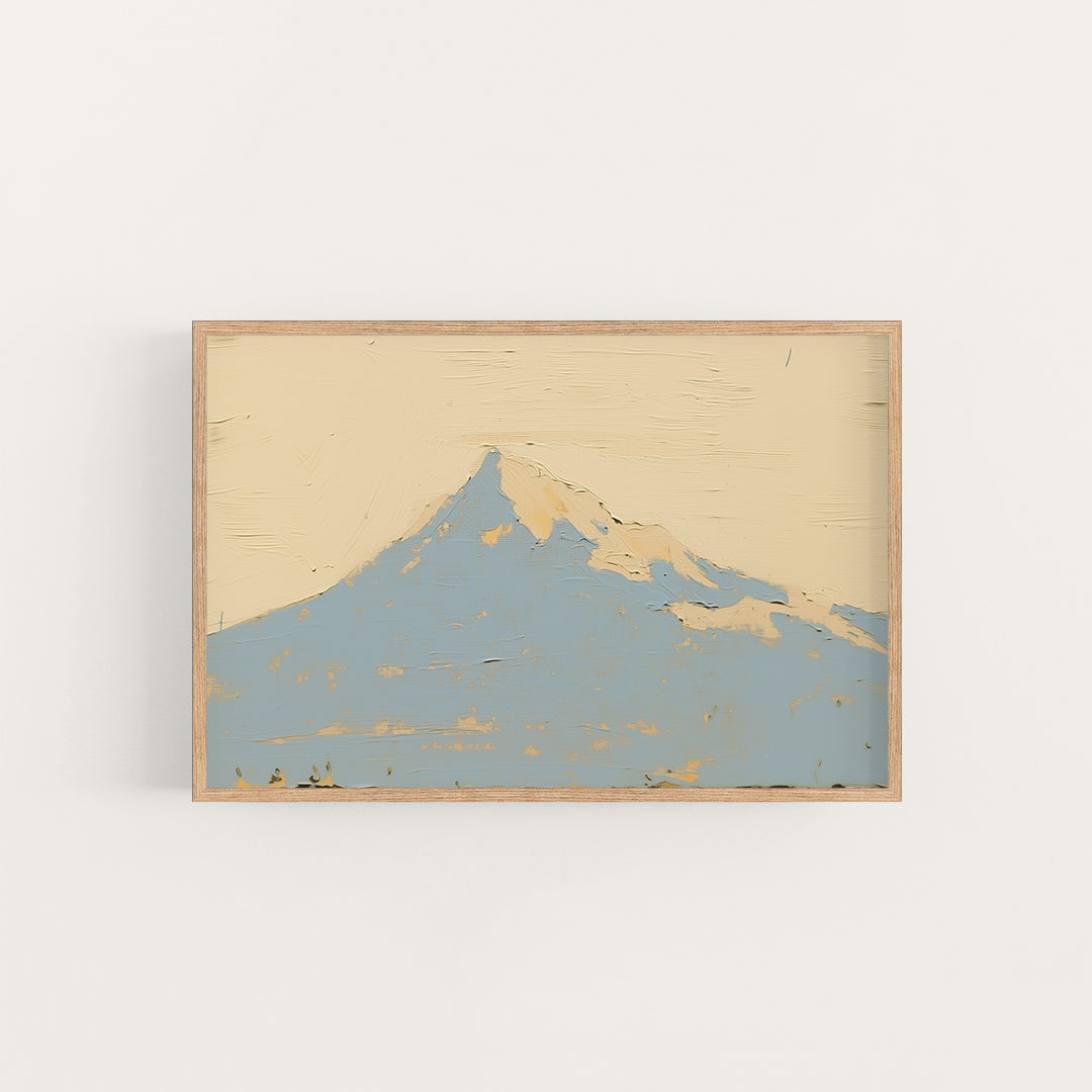 blue mountain, artwork for sale, oil and acrylic hand painted artwork on canvas by house lamont, affordable artwork, free worldwide shipping