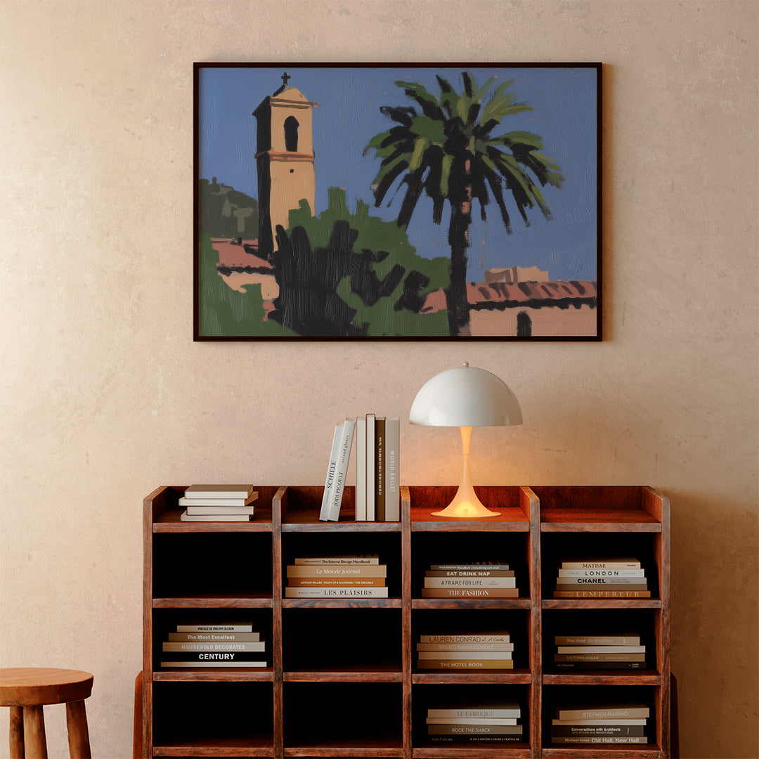 calogne, oil and acrylic hand painted artwork on canvas by house lamont, affordable artwork, free worldwide shipping