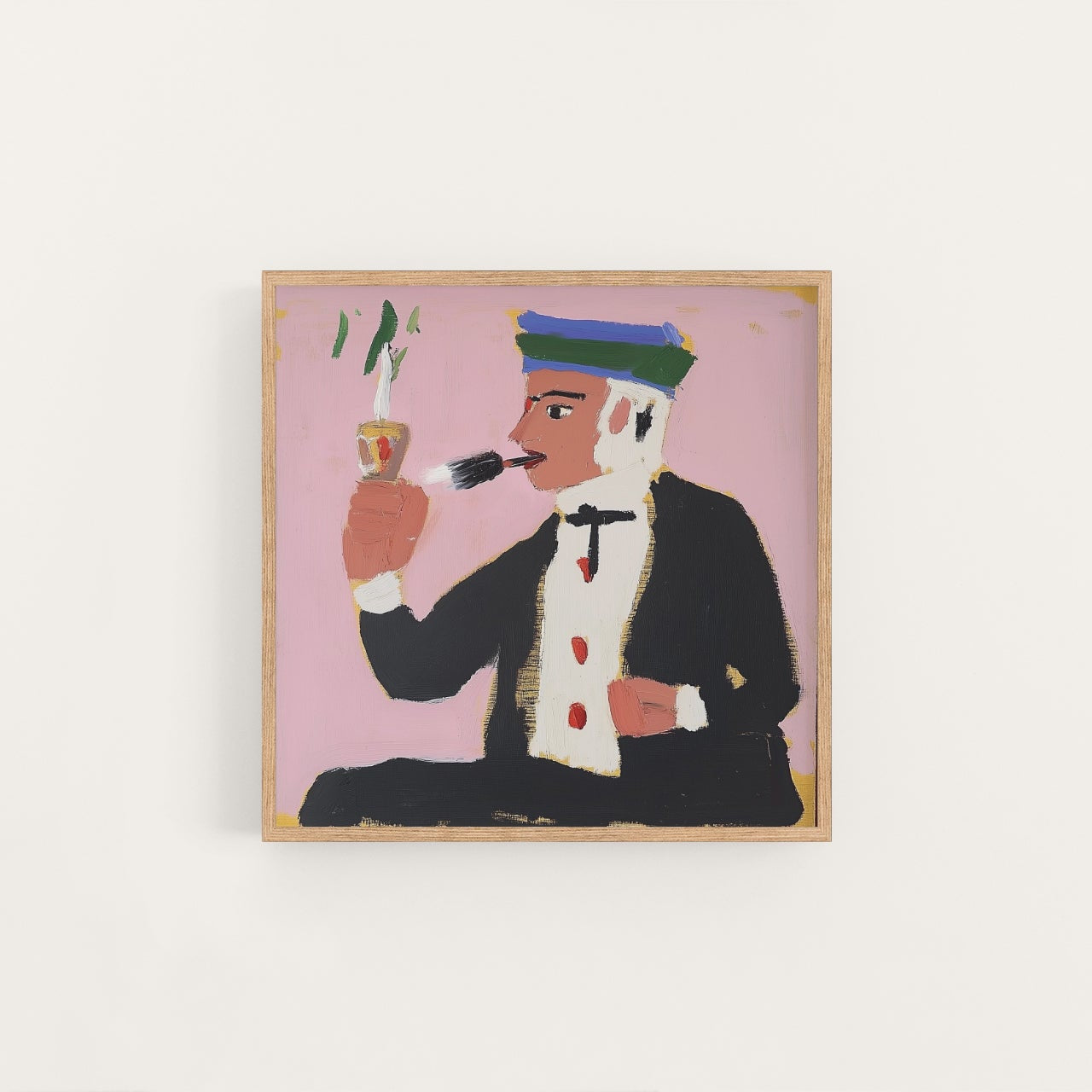 captain choofy, artwork for sale, oil and acrylic hand painted artwork on canvas by house lamont, affordable artwork, free worldwide shipping