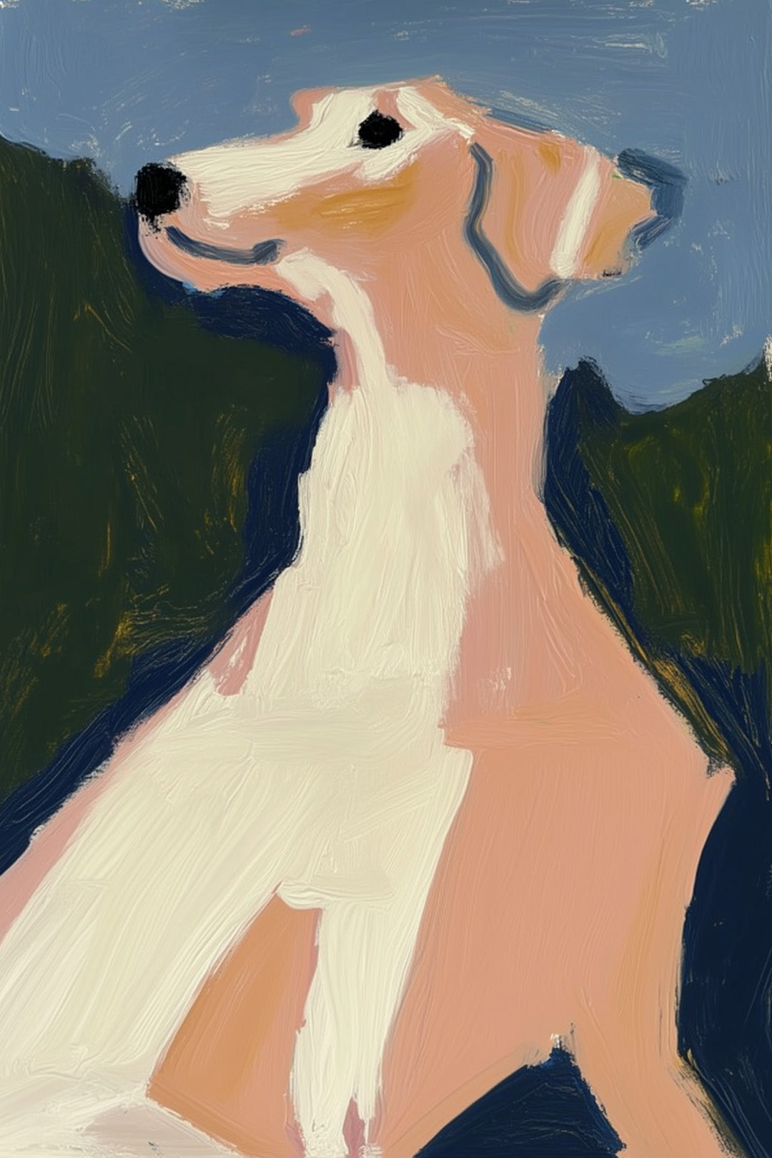 delilah, , artwork for sale, oil and acrylic hand painted artwork on canvas by house lamont, affordable artwork, free worldwide shipping