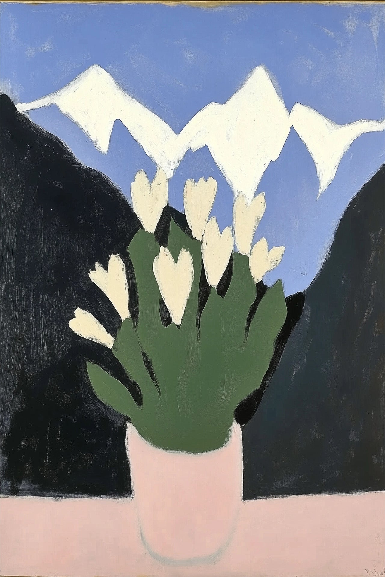 flowers in montana, artwork for sale, oil and acrylic hand painted artwork on canvas by house lamont, affordable artwork, free worldwide shipping