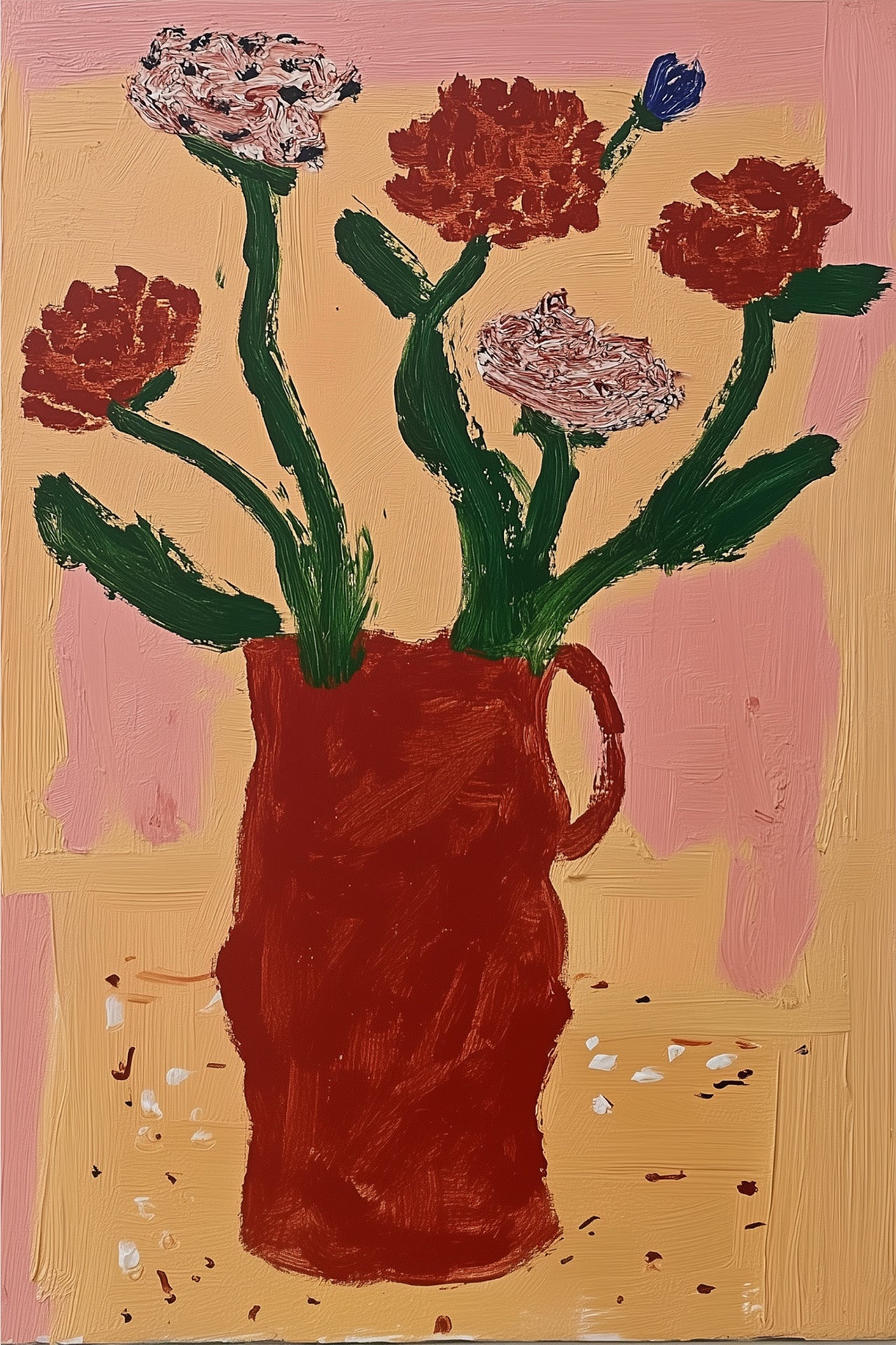 i picked these for you , artwork for sale, oil and acrylic hand painted artwork on canvas by house lamont, affordable artwork, free worldwide shipping