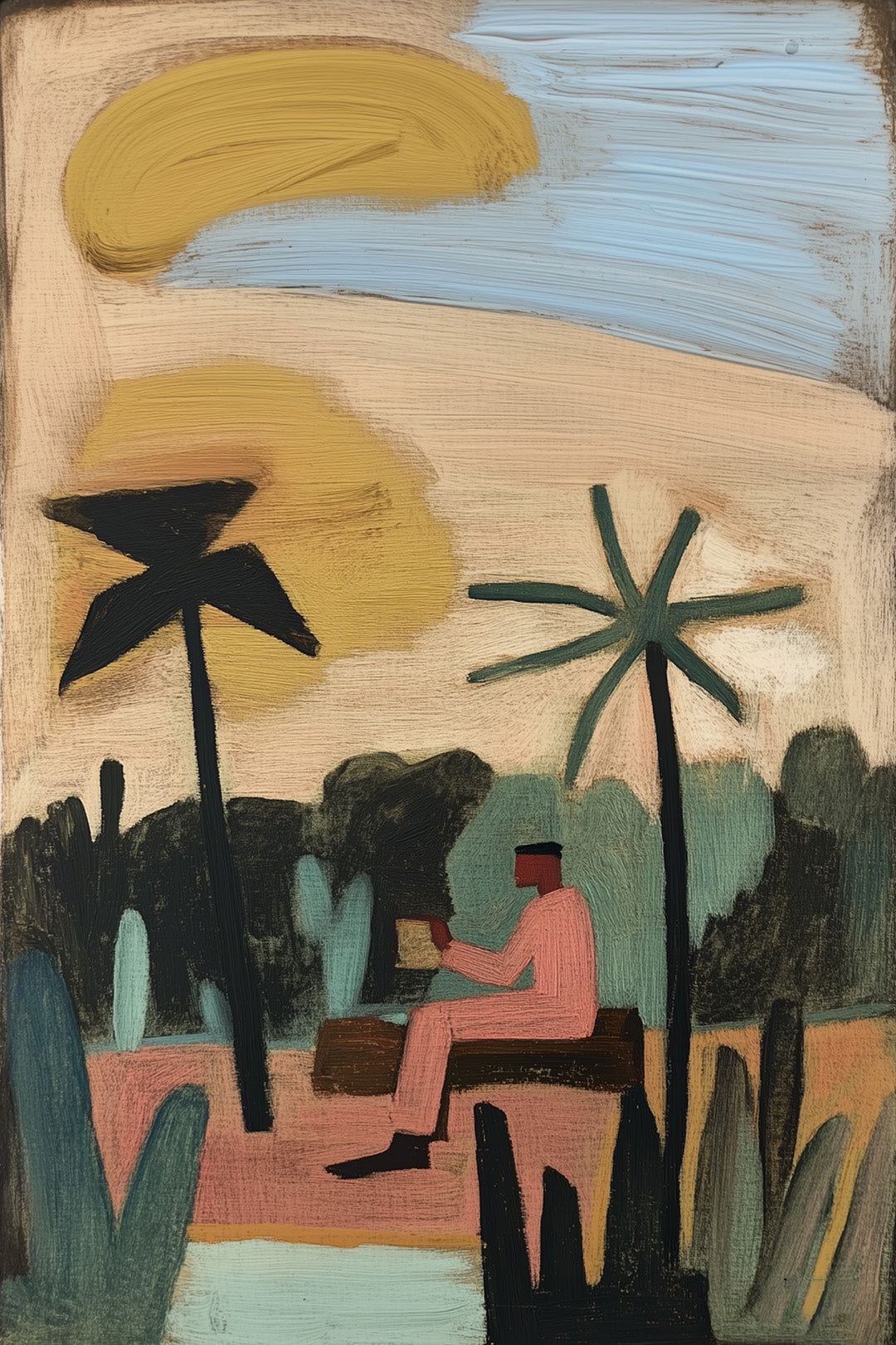 jungle fever , artwork for sale, oil and acrylic hand painted artwork on canvas by house lamont, affordable artwork, free worldwide shipping