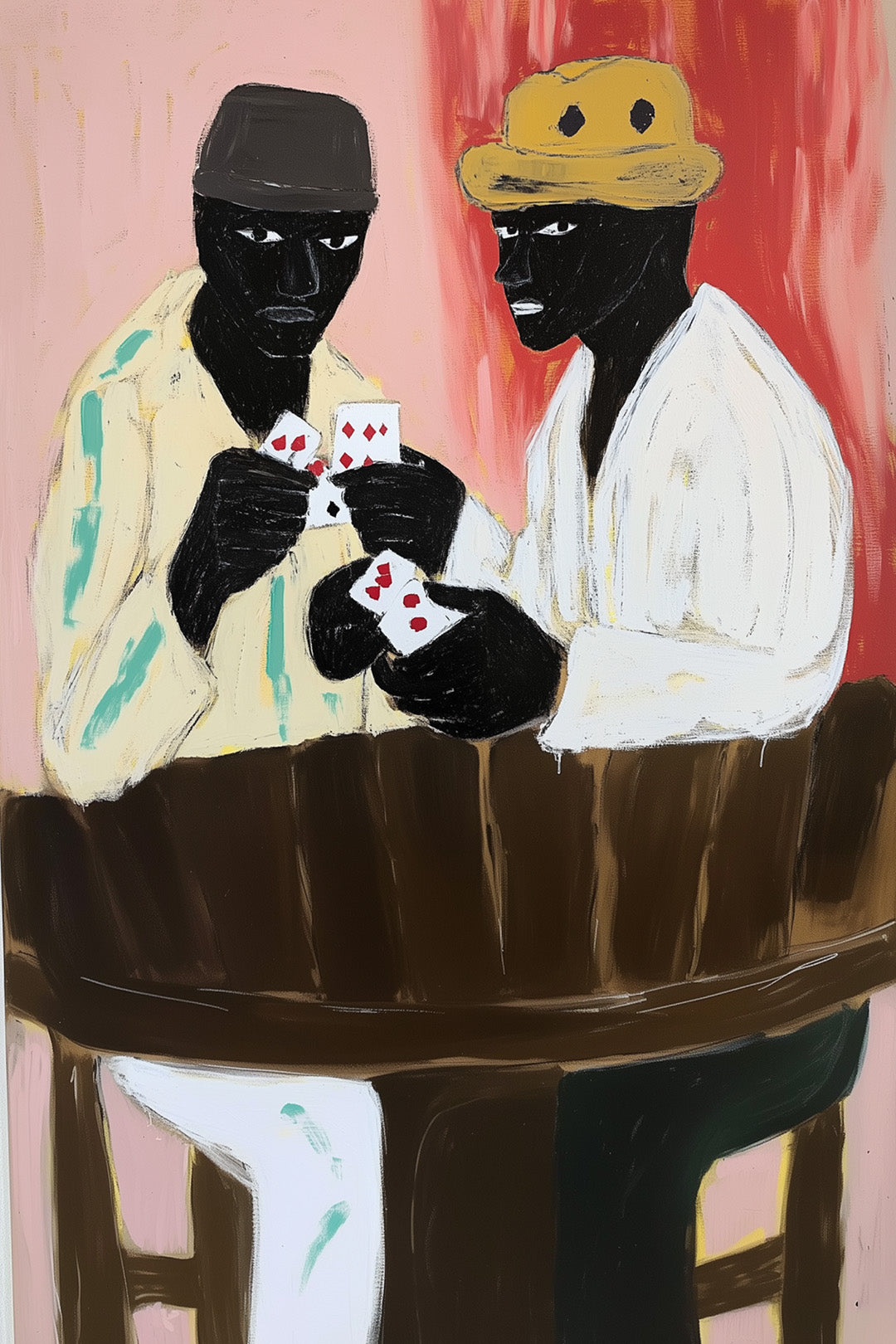 quick hands, artwork for sale, oil and acrylic hand painted artwork on canvas by house lamont, affordable artwork, free worldwide shipping
