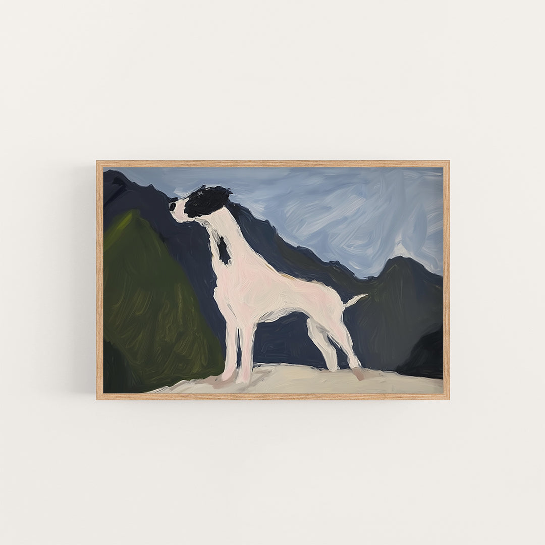 rigby, artwork for sale, oil and acrylic hand painted artwork on canvas by house lamont, affordable artwork, free worldwide shipping