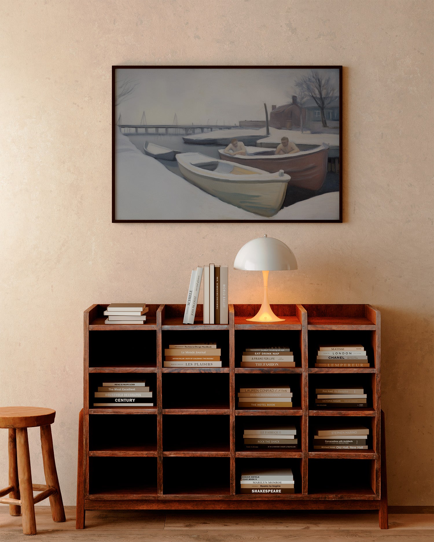 river gloom , artwork for sale, oil and acrylic hand painted artwork on canvas by house lamont, affordable artwork, free worldwide shipping
