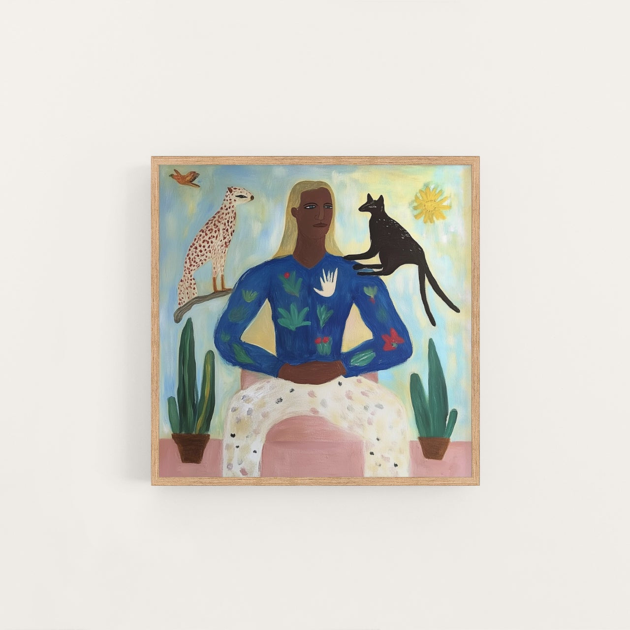 the prayer, artwork for sale, oil and acrylic hand painted artwork on canvas by house lamont, affordable artwork, free worldwide shipping