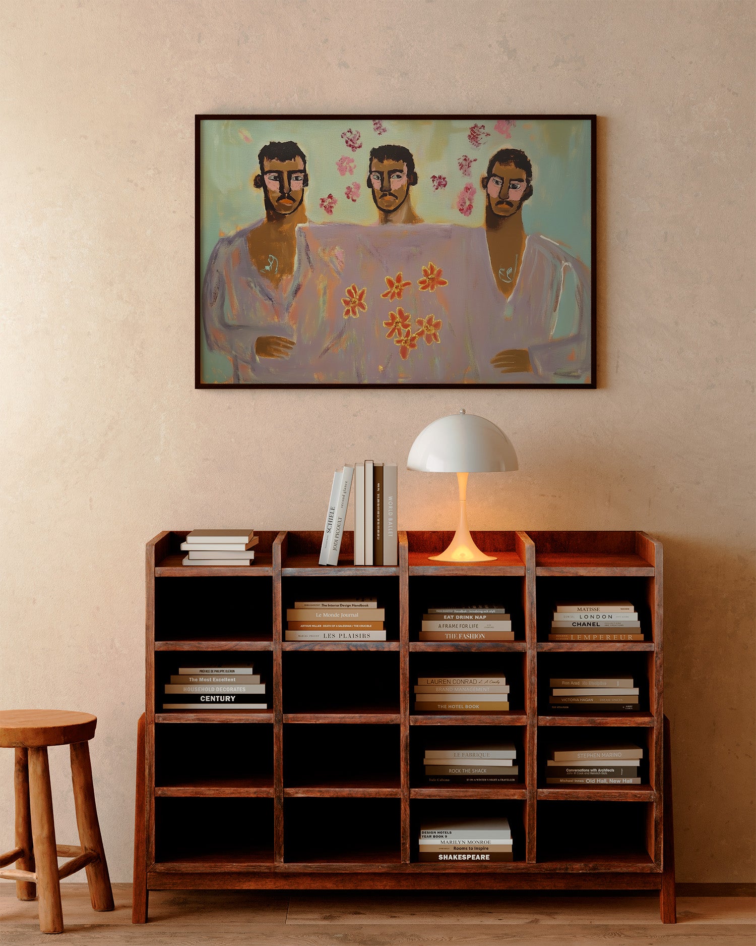 undressing, artwork for sale, oil and acrylic hand painted artwork on canvas by house lamont, affordable artwork, free worldwide shipping